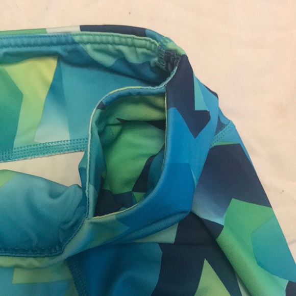 Reebok teal printed leggings - Picture 5 of 6